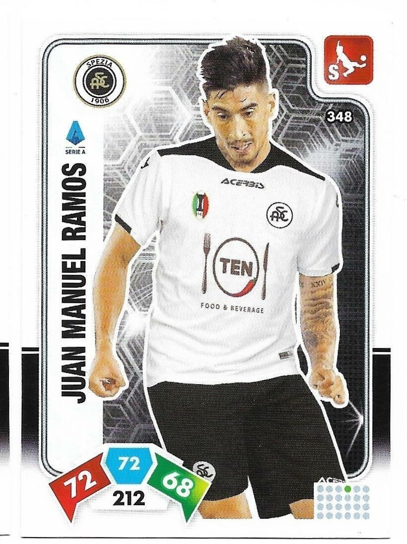 Trading card Adrenalyne 2020-21 - N°348 Juan Manuel Ramos  Spezia