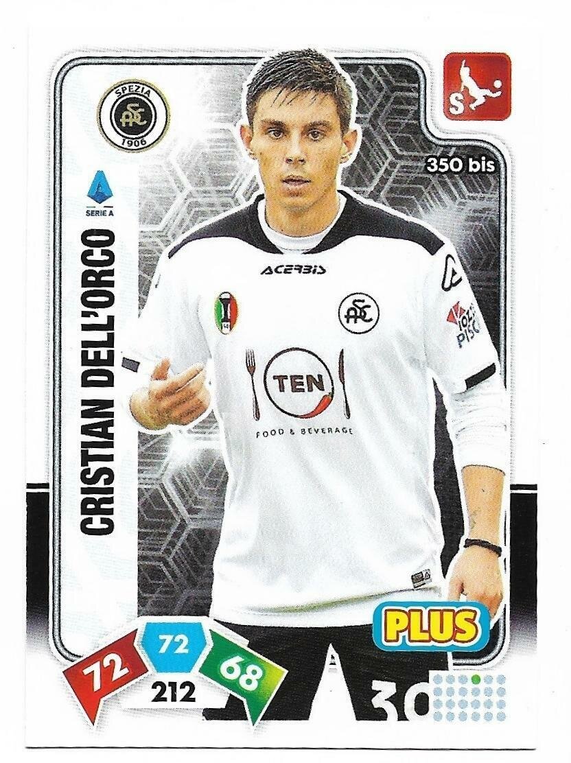 Trading card Adrenalyne 2020-21 - N°350 Bis Cristian dell'Orco Plus Spezia