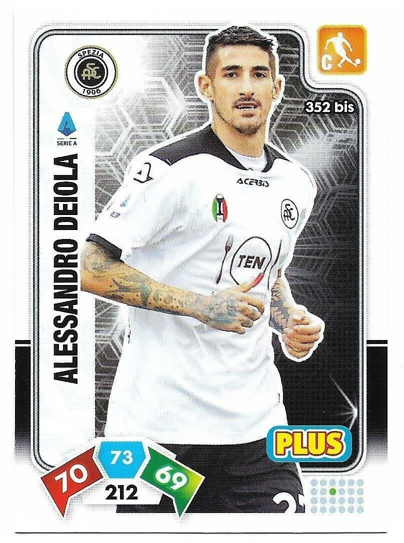 Trading card Adrenalyne 2020-21 - N°352 Bis Alessandro Deiola Plus Spezia