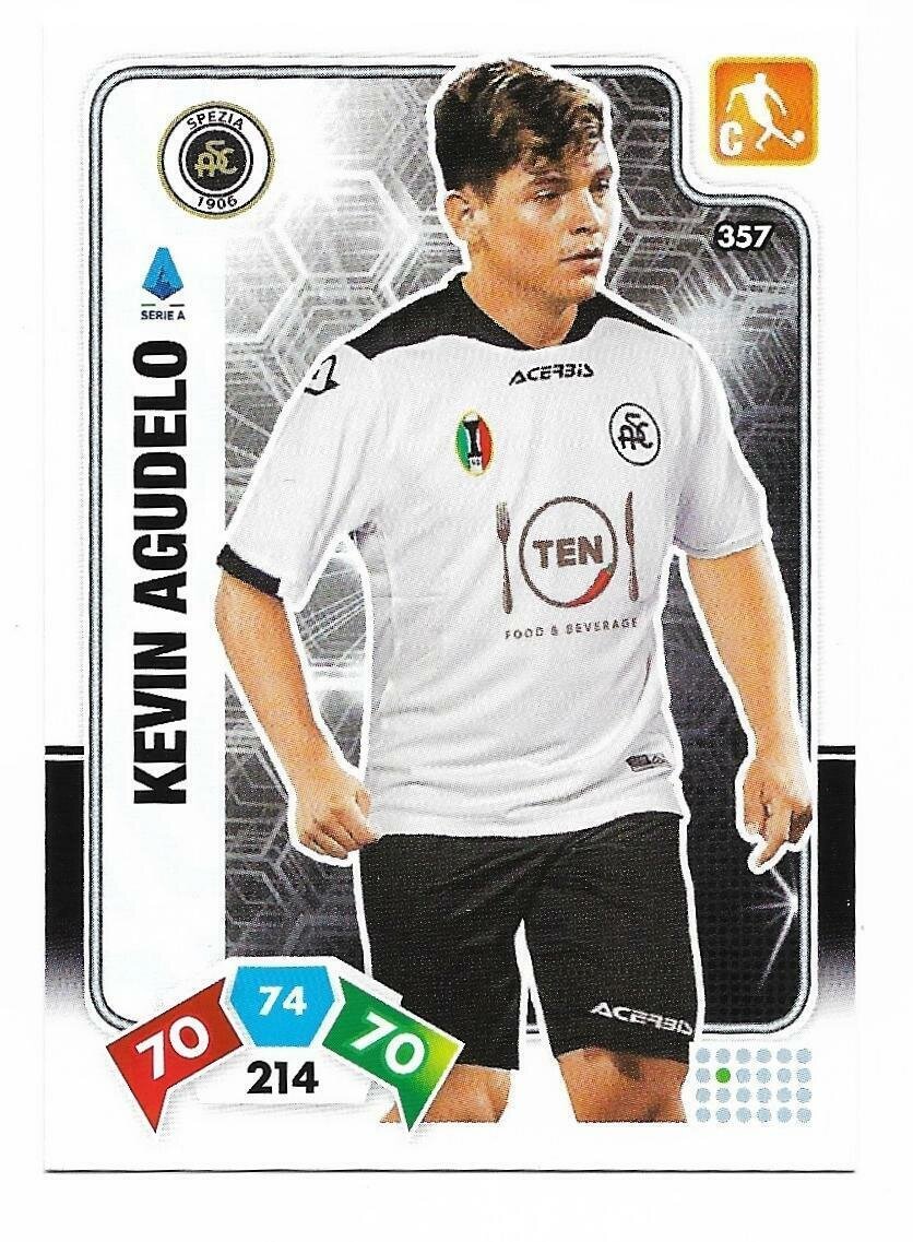 Trading card Adrenalyne 2020-21 - N°357 Kevin Agudelo  Spezia