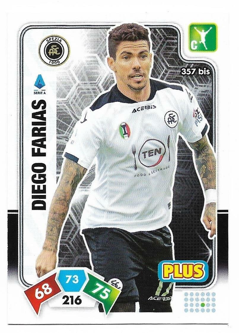 Trading card Adrenalyne 2020-21 - N°357 Bis Diego Farias Plus Spezia