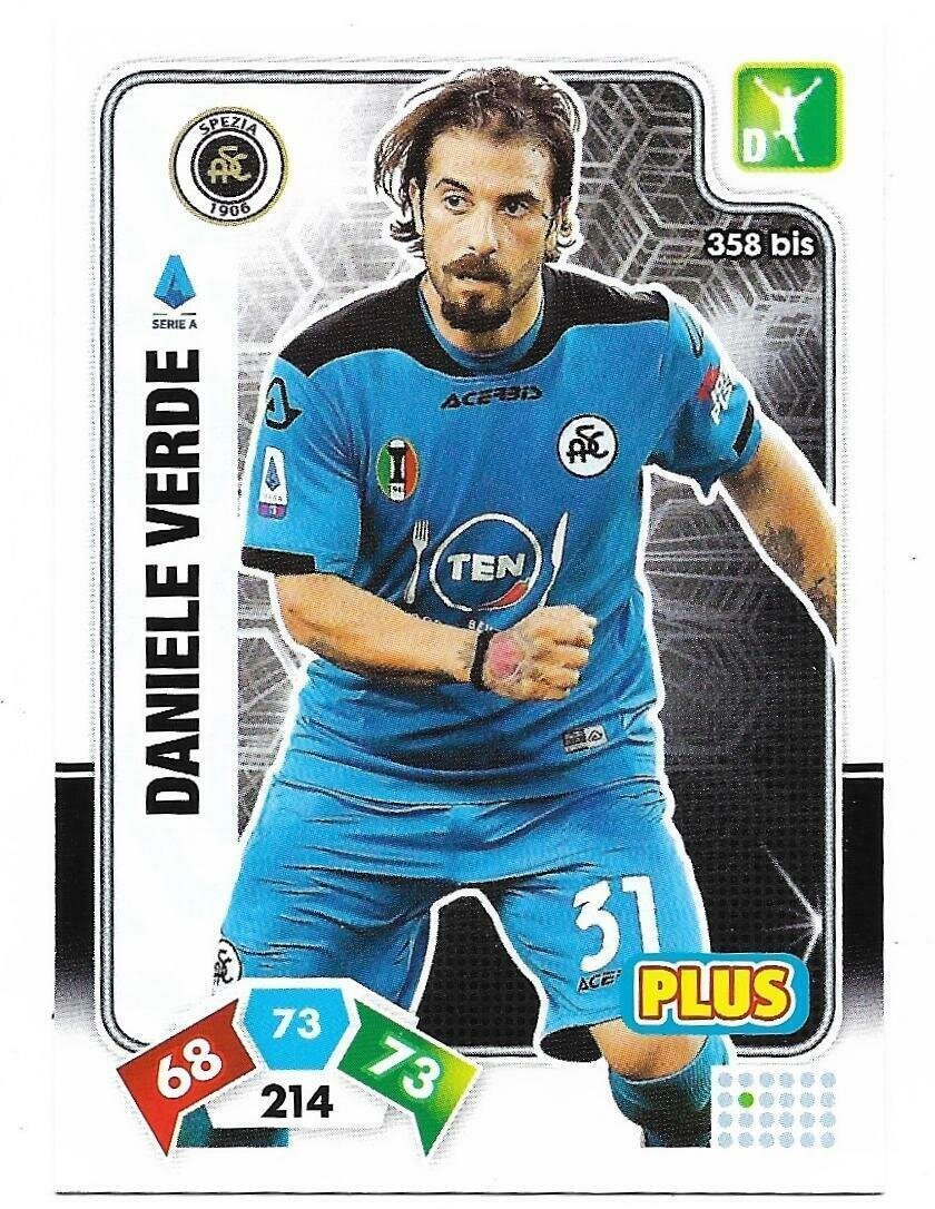 Trading card Adrenalyne 2020-21 - N°358 Bis Daniele Verde Plus Spezia