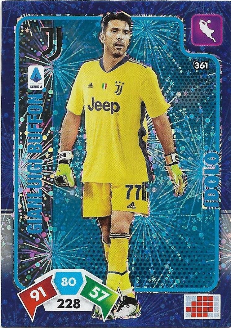 Trading card Adrenalyne 2020-21 - N°361 Gianluigi Buffon Idolo Juventus
