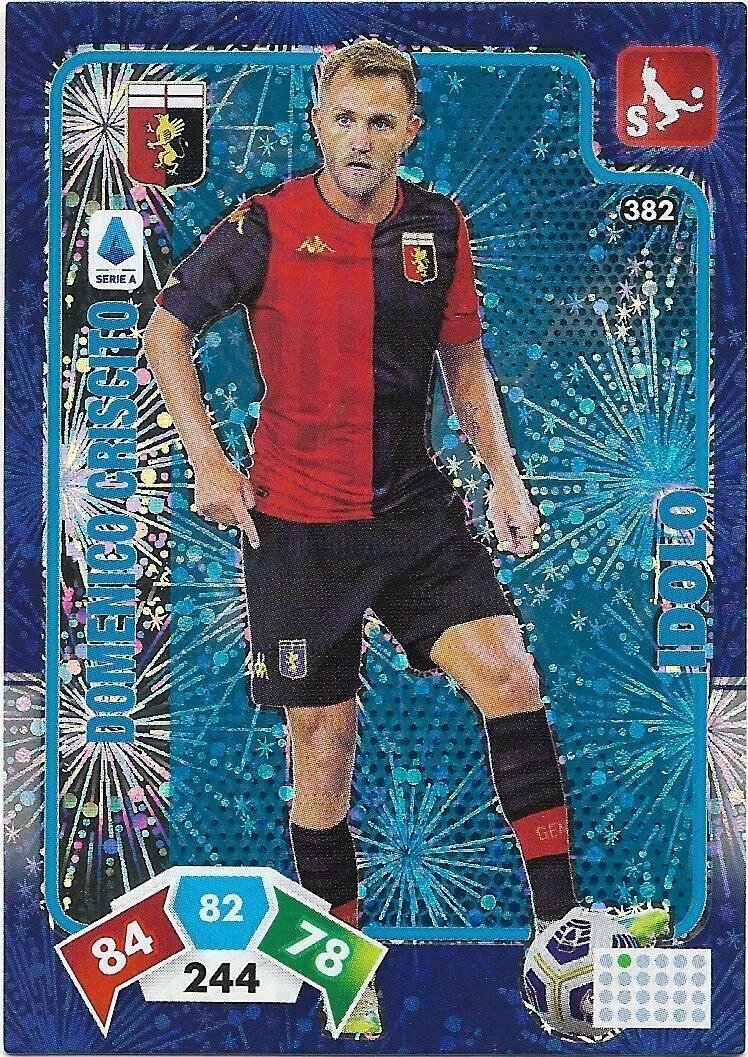 Trading card Adrenalyne 2020-21 - N°382 Domenico Criscito Idolo Genoa