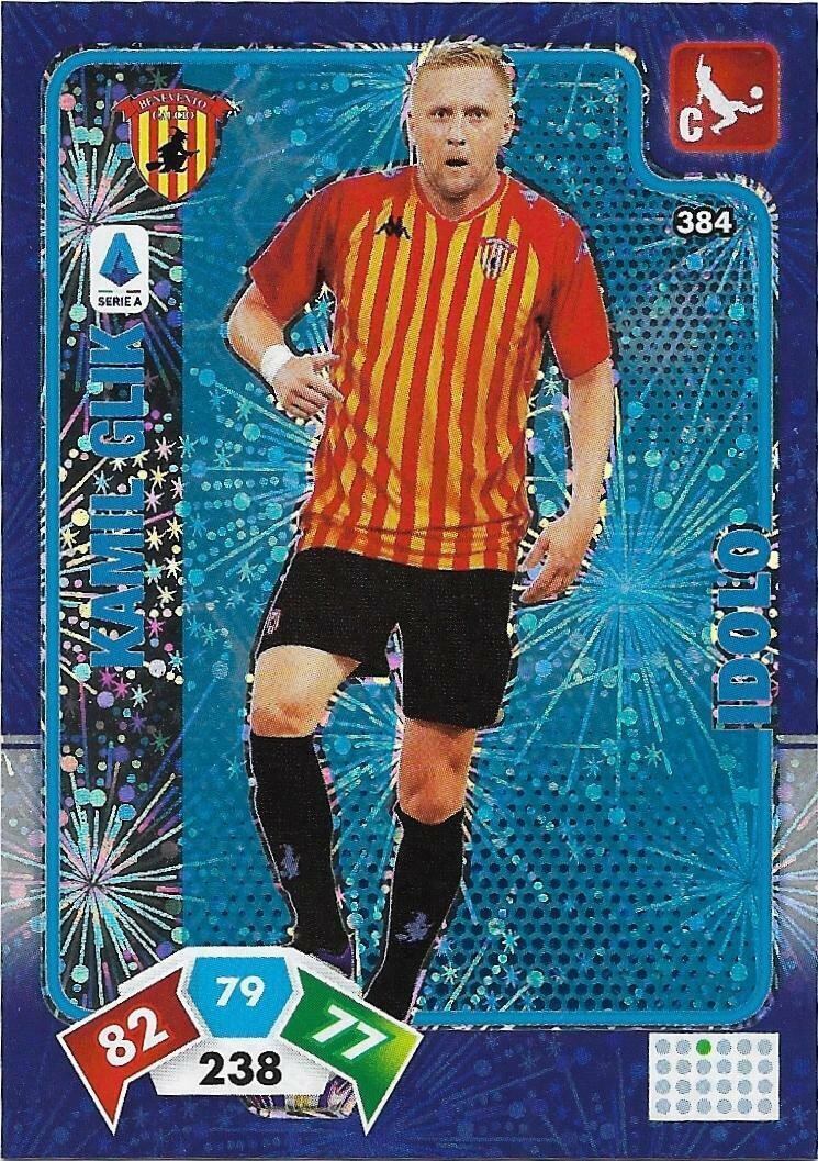 Trading card Adrenalyne 2020-21 - N°384 Kamil Glik Idolo Benevento