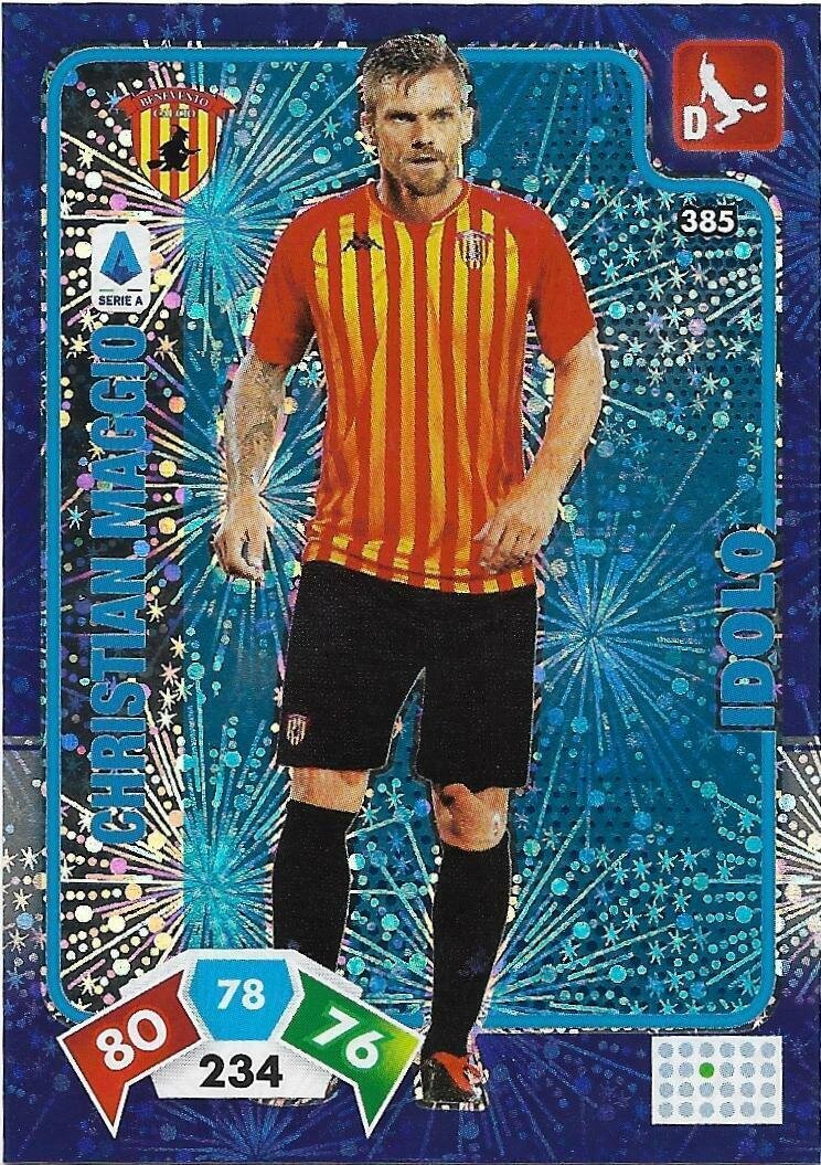 Trading card Adrenalyne 2020-21 - N°385 Christian Maggio Idolo Benevento