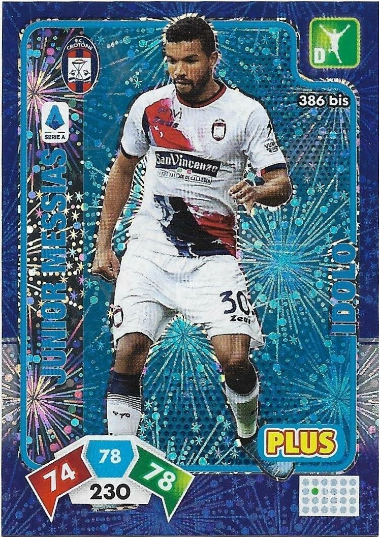 Trading card Adrenalyne 2020-21 - N°386 Bis Junior Messias Idolo Plus Crotone