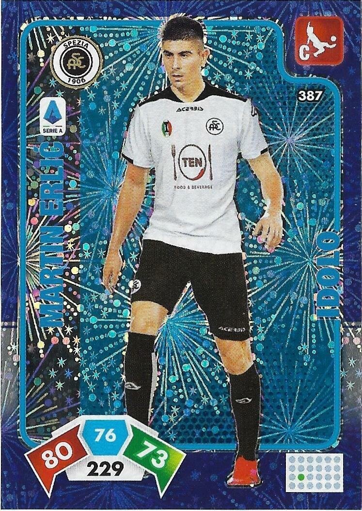Trading card Adrenalyne 2020-21 - N°387 Martin Erlic Idolo Spezia