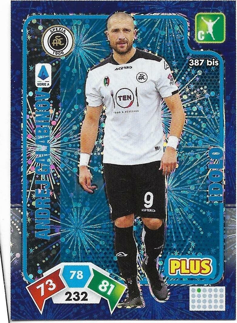 Trading card Adrenalyne 2020-21 - N°387 Bis Andrej Galabinov Idolo Plus Spezia