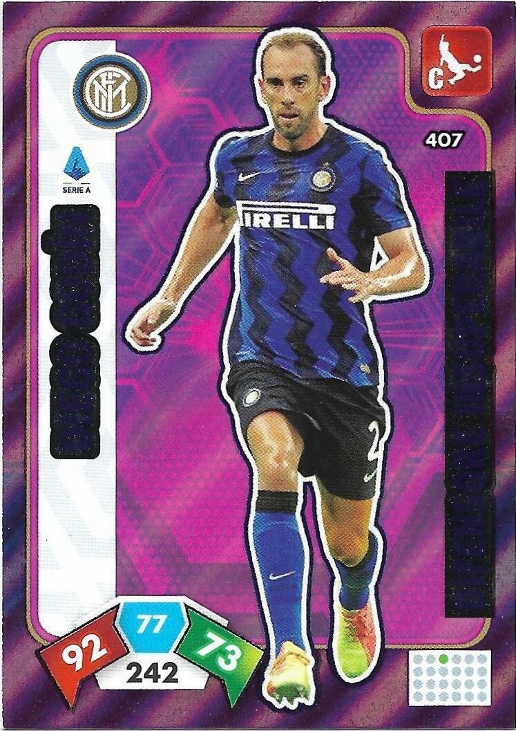 Trading card Adrenalyne 2020-21 - N°407 Diego Godin Difensore insuperabile Inter