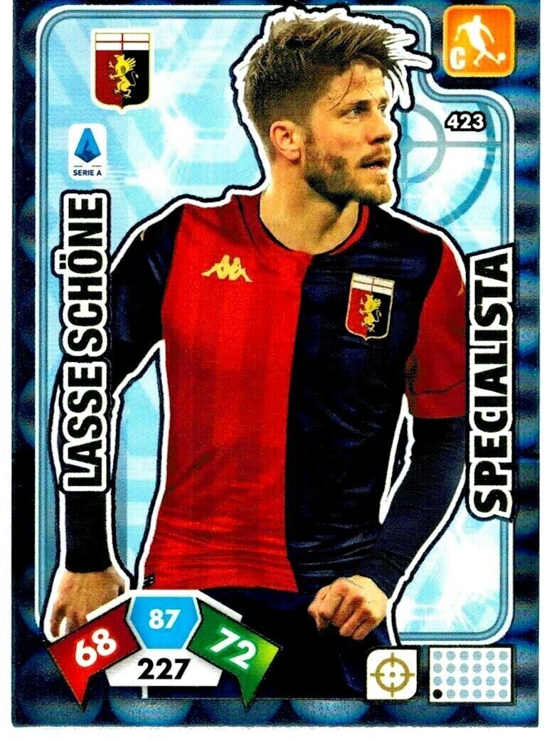 Trading card Adrenalyne 2020-21 - N°423 Lasse Schone Specialista Genoa