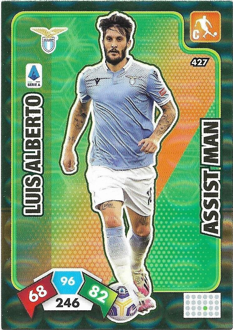 Trading card Adrenalyne 2020-21 - N°427 Luis Alberto Assist Man Lazio