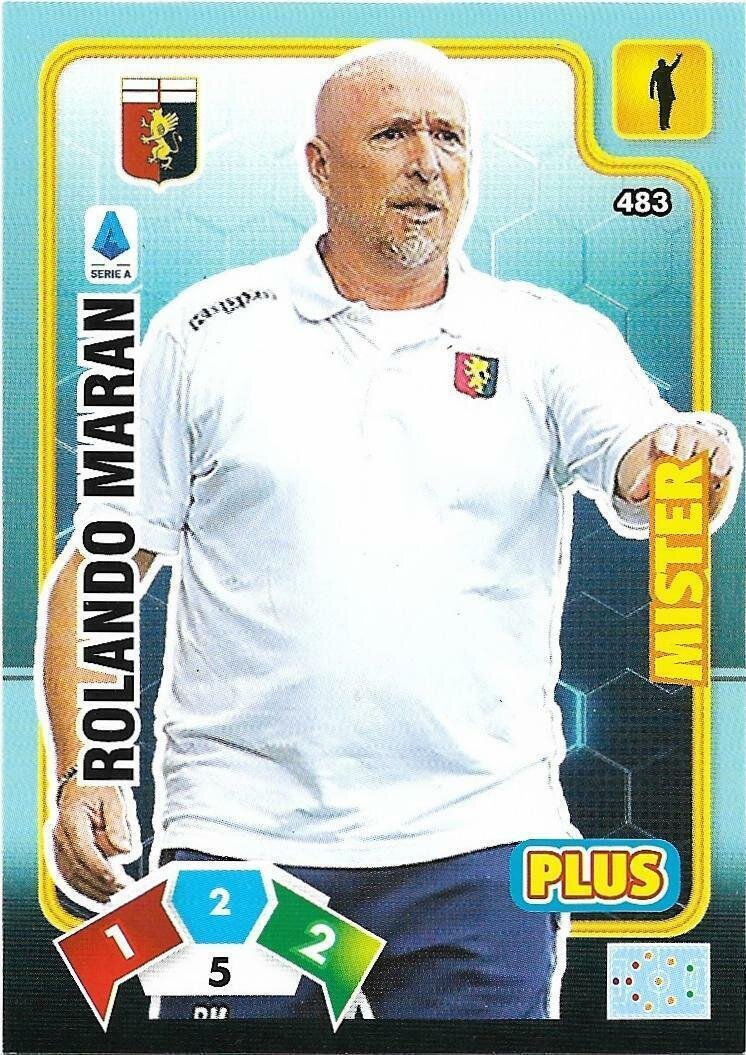 Trading card Adrenalyne 2020-21 - N°483 Rolando Maran Mister Plus Genoa