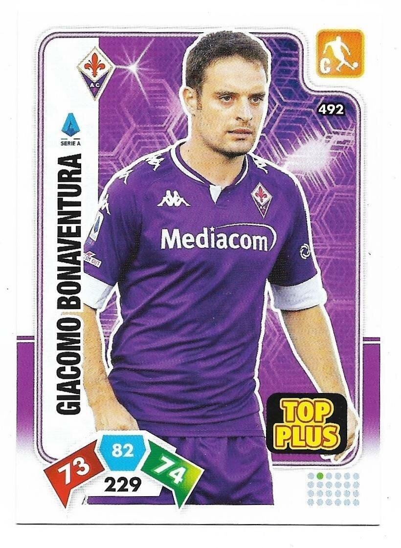 Trading card Adrenalyne 2020-21 - N°492 Giacomo Bonaventura Top Plus Fiorentina