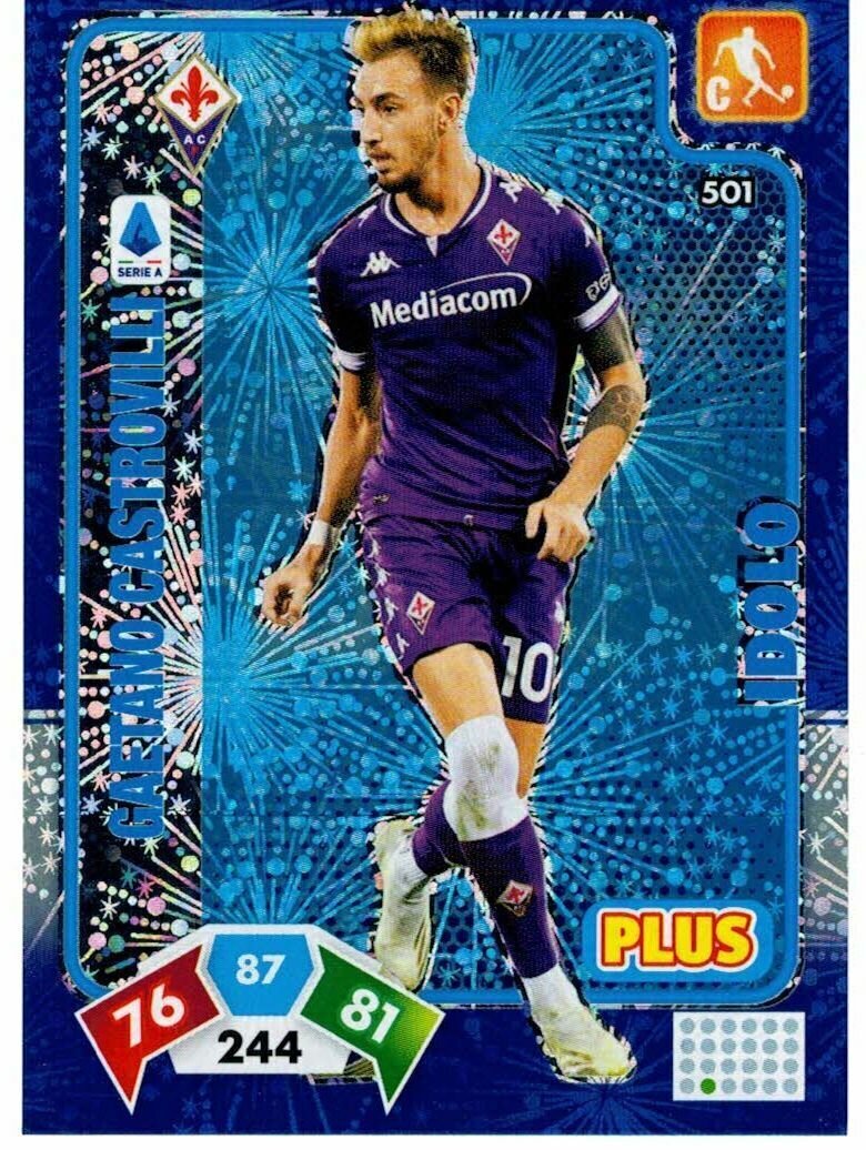 Trading card Adrenalyne 2020-21 - N°501 Gaetano Castrovilli Idolo Plus Fiorentina