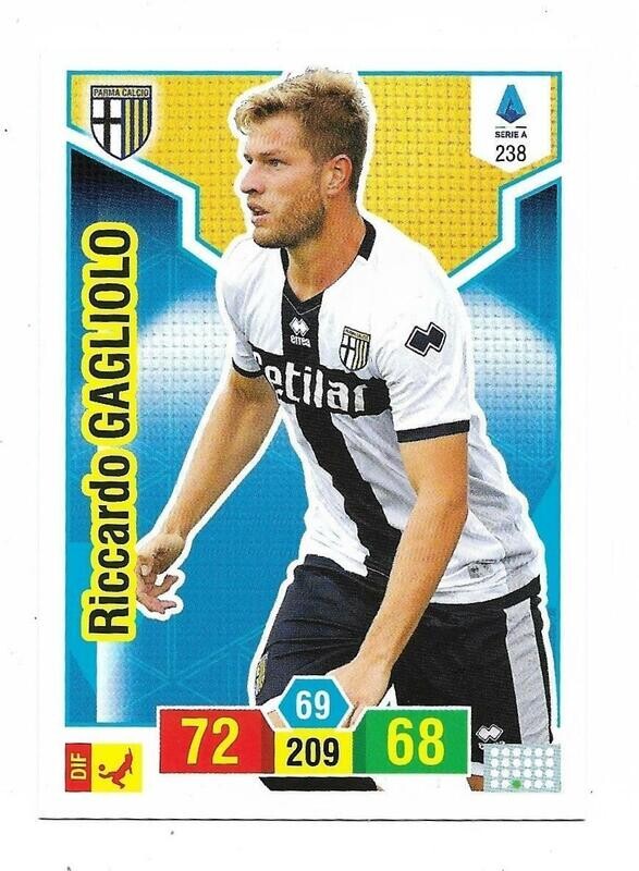 Trading card Adrenalyne 2019-20 - N°238 Riccardo Gagliolo  Parma
