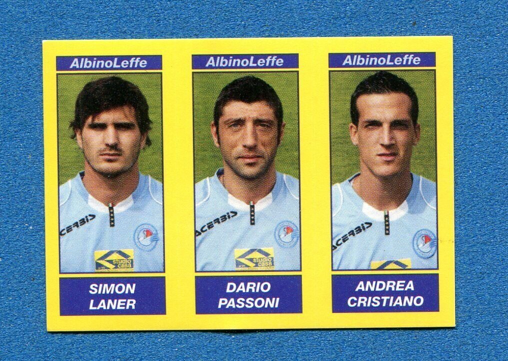 Calciatori 2009-10 - Sticker no. 498 a-b-c Laner-Passoni-Cristiano