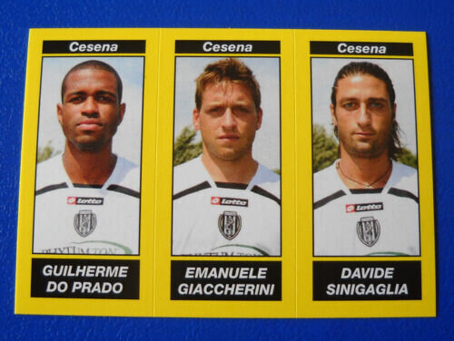 Calciatori 2009-10 - Sticker no. 529 a-b-c Do Prado-Giaccherini-Sinigaglia