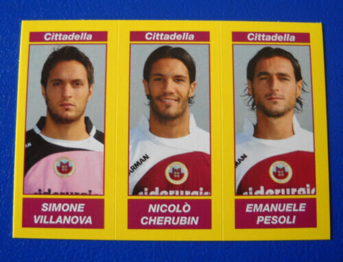 Calciatori 2009-10 - Sticker no. 532 a-b-c Villanova-Cherubin-Pesoli