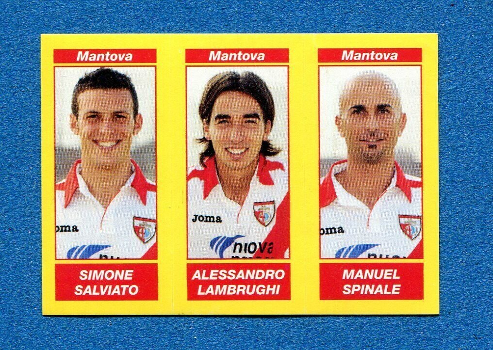 Calciatori 2009-10 - Sticker no. 587 a-b-c Salviato-Lambrughi-Spinale