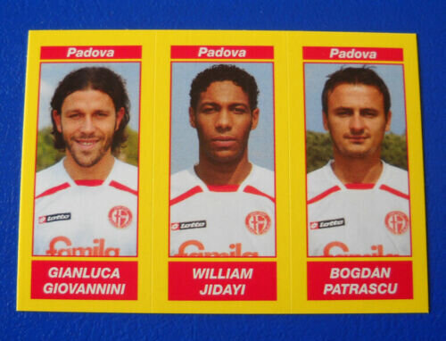 Calciatori 2009-10 - Sticker no. 602 a-b-c Giovannini-Jidayi-Patrascu