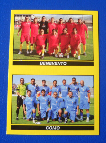 Calciatori 2009-10 - Sticker no. 660 a-b Benevento-Como