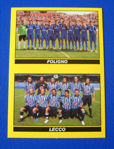 Calciatori 2009-10 - Sticker no. 663 a-b Foligno-Lecco
