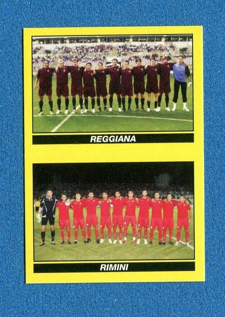 Calciatori 2009-10 - Sticker no. 681 a-b Reggiana-Rimini