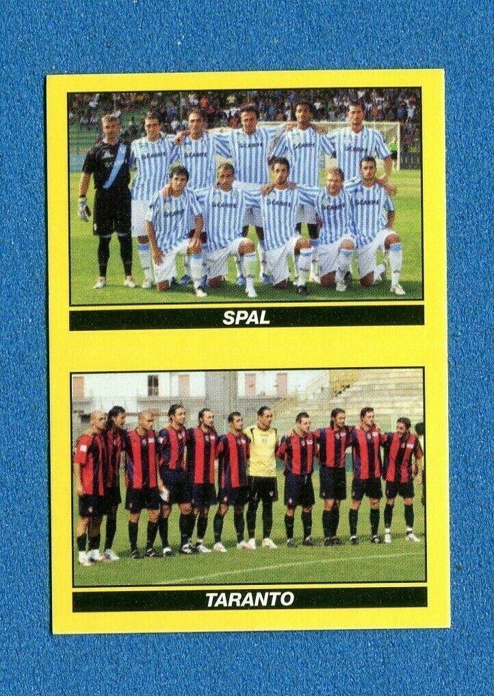 Calciatori 2009-10 - Sticker no. 682 a-b Spal-Taranto