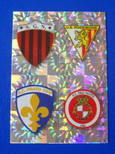 Calciatori 2009-10 - Sticker no. 692 a-b-c-d Nocerina-Poggibonsi-Prato-Pro Vasto
