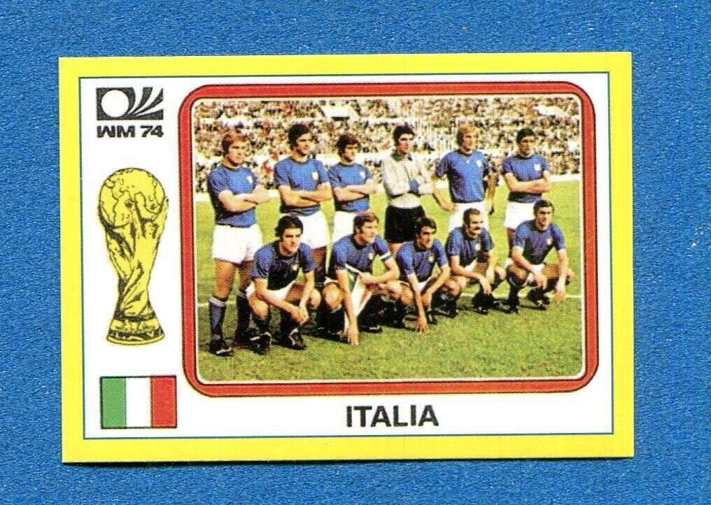 Calciatori 2009-10 - Sticker no. 726 Italia 1974