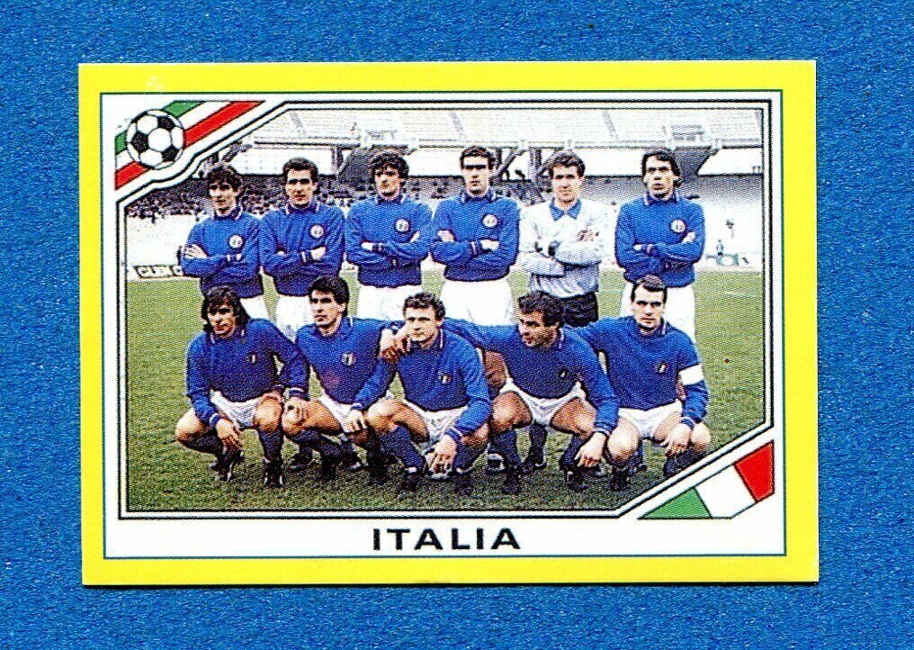 Calciatori 2009-10 - Sticker no. 729 Italia 1986