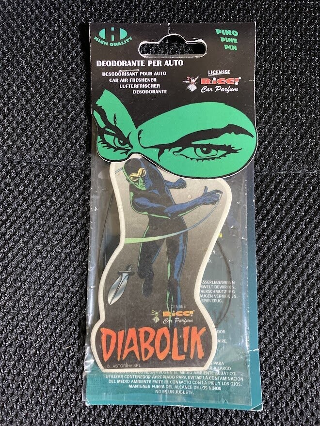 Diabolik Gadget - Deodorante per Auto - Nuovo Blisterato