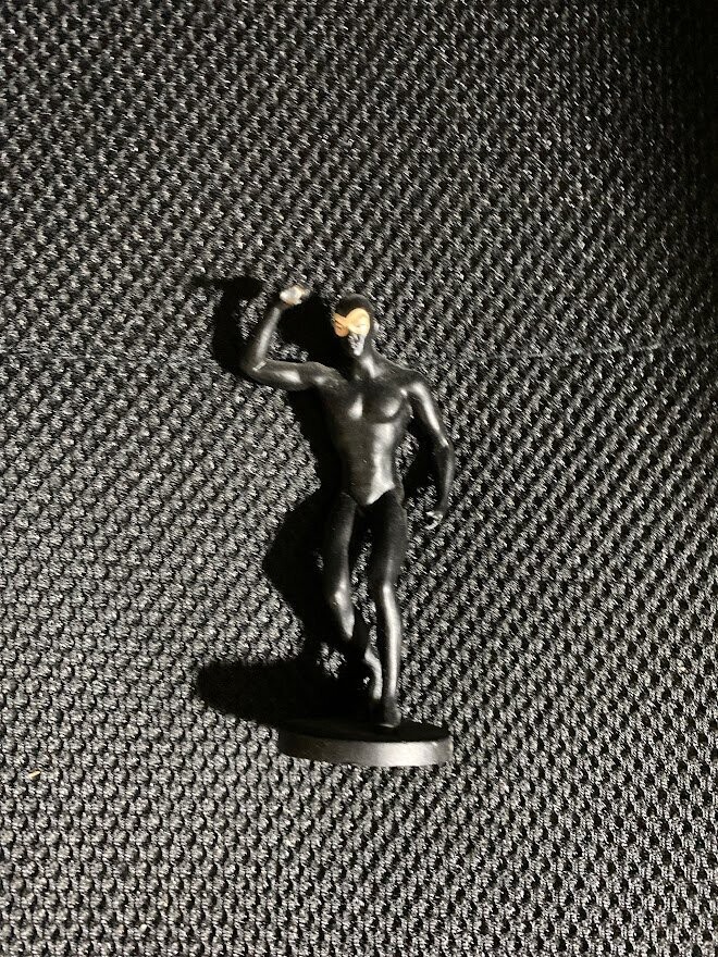 Diabolik Gadget - Diabolik Statua in piombo (hobby & work)