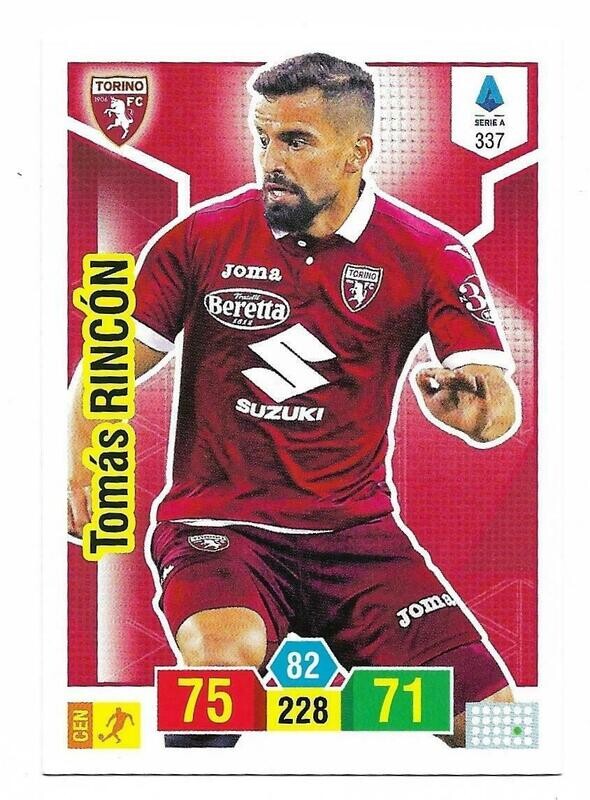 Trading card Adrenalyne 2019-20 - N°337 Tomas Rincon  Torino