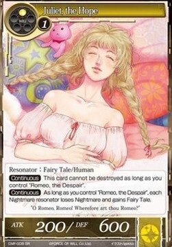 Juliet, the Hope- FOW -CMF-ITA-NM-foil