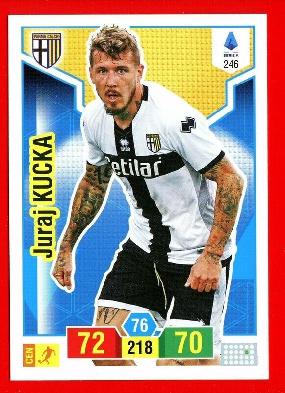 Trading card Adrenalyne 2019-20 - N°246 Juraj Kucka  Parma