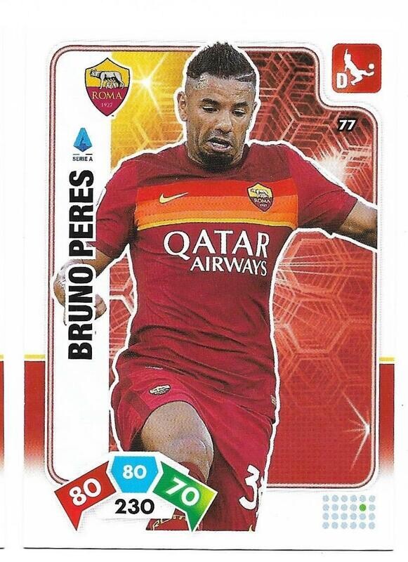 Trading card Adrenalyne 2020-21 - N°77 Bruno Peres  Roma