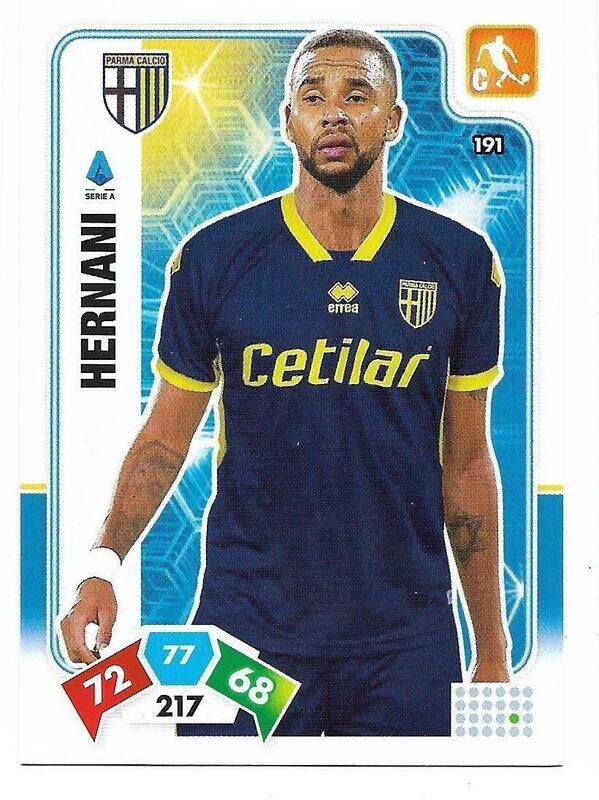 Trading card Adrenalyne 2020-21 - N°191 Hernani  Parma