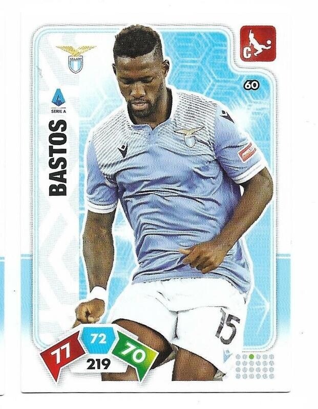 Trading card Adrenalyne 2020-21 - N°60 Bastos  Lazio