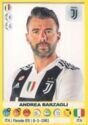 Calciatori 2018-19 - Sticker no. 260 Andrea Barzagli
