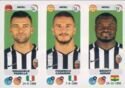 Calciatori 2018-19 - Sticker no. 569 a-b-c Padella-Casarini-Addae
