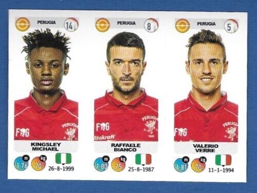 Calciatori 2018-19 - Sticker no. 675 a-b-c Michael-Bianco-Verre