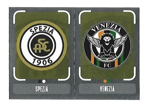 Calciatori 2018-19 - Sticker no. 693 a-b Spezia-Venezia