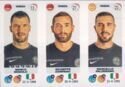 Calciatori 2018-19 - Sticker no. 704 a-b-c Modolo-Zampano-Falzerano