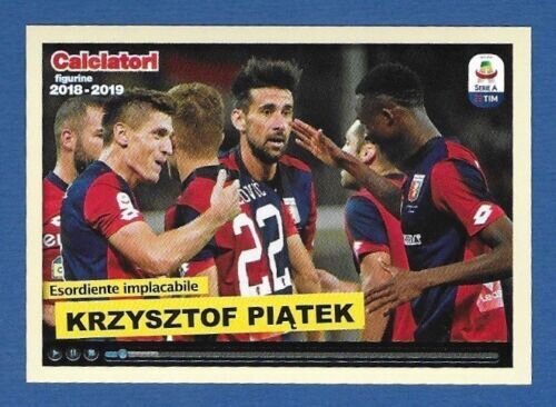 Calciatori 2018-19 - Sticker no. C2 Krysztof Piatek