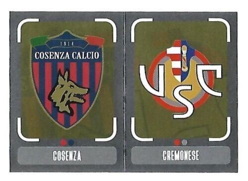 Calciatori 2018-19 - Sticker no. 603 a-b Cosenza-Cremonese