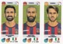 Calciatori 2018-19 - Sticker no. 607 a-b-c Idda-Legittimo-Palmiero