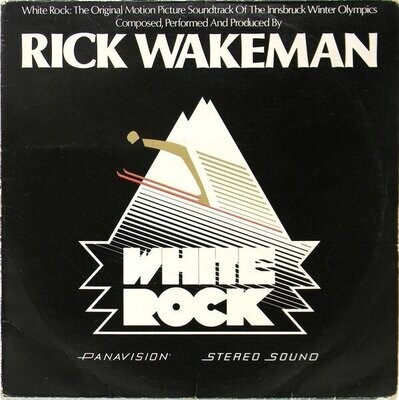 33 rpm-Rick Wakeman ‎– White Rock-UK-Electronic, Rock, Stage & Screen-1977-VG/VG