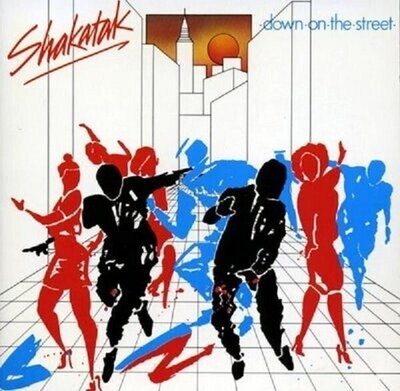 33 rpm-Shakatak ‎– Down On The Street-UK-Electronic- 1984 --VG/VG